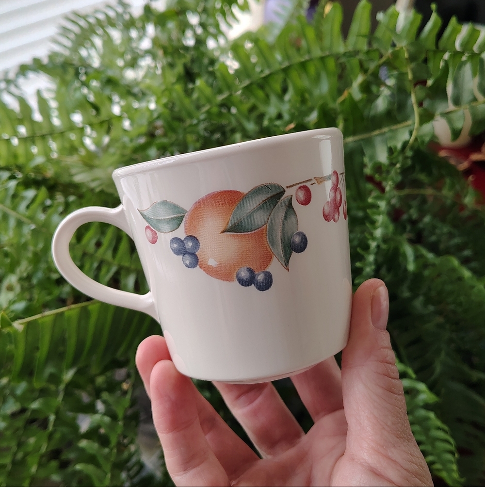 Fruit Stoneware Mug